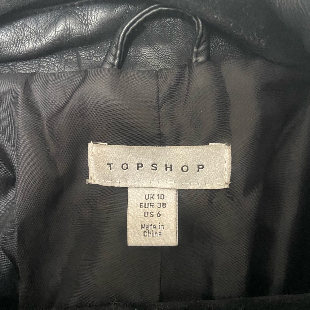 Topshop Leather Jacket - image 3